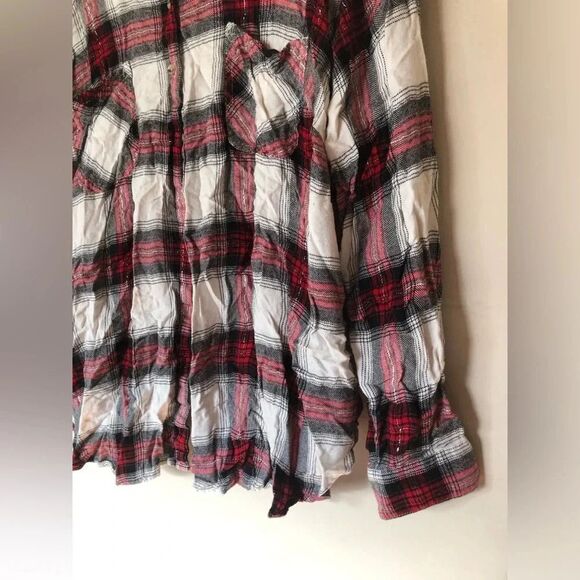 🟧 Maurices | Plaid Button Up - Picture 3 of 7